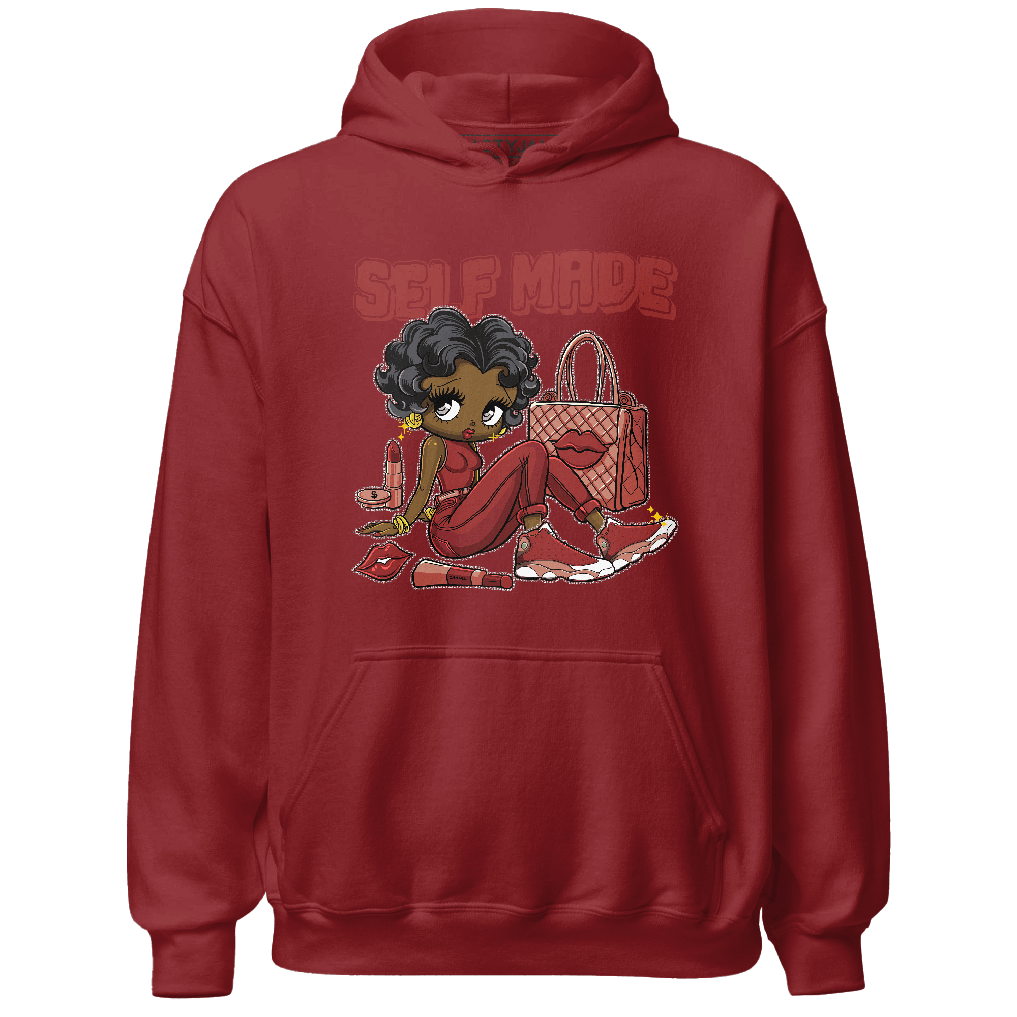 Dune Red 13s Hoodie Match Sneaker Girl Selfmade - NastyJamz