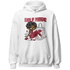 High 85 Metallic Burgundy 1s Hoodie Match Sneaker Girl Selfmade - NastyJamz