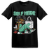 High OG Green Glow 1s T Shirt Match Sneaker Girl Selfmade - NastyJamz