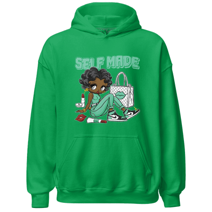 High OG Green Glow 1s Hoodie Match Sneaker Girl Selfmade - NastyJamz