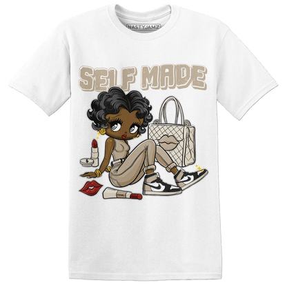 Latte 1s T Shirt Match Sneaker Girl Selfmade - NastyJamz