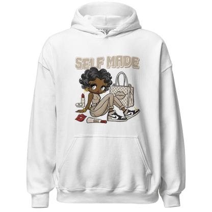 Latte 1s Hoodie Match Sneaker Girl Selfmade - NastyJamz