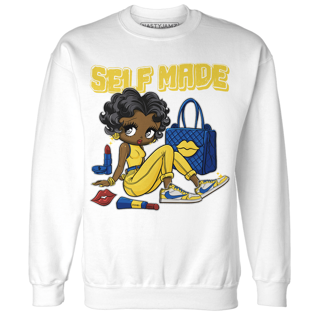 Low OG Canary TVSC 1s Sweatshirt Match Sneaker Girl Selfmade - NastyJamz