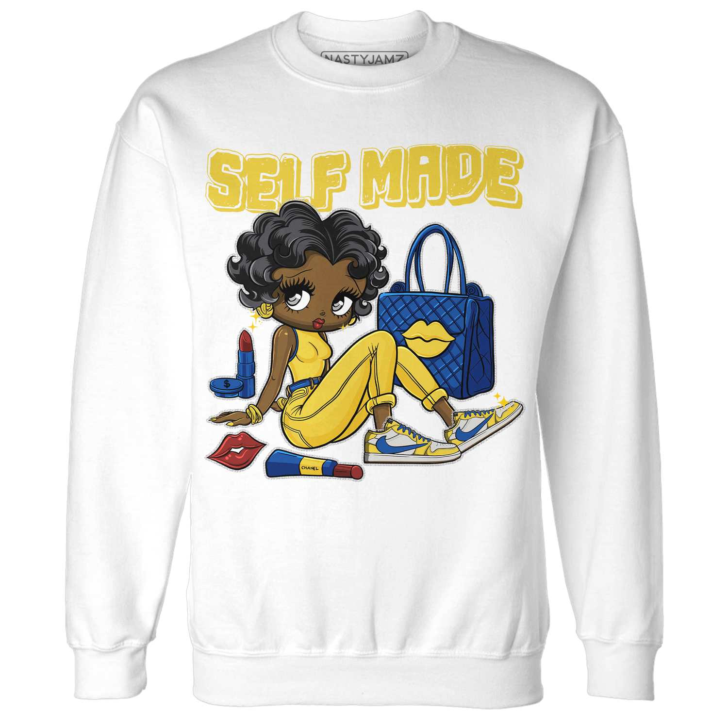 Low OG Canary TVSC 1s Sweatshirt Match Sneaker Girl Selfmade - NastyJamz