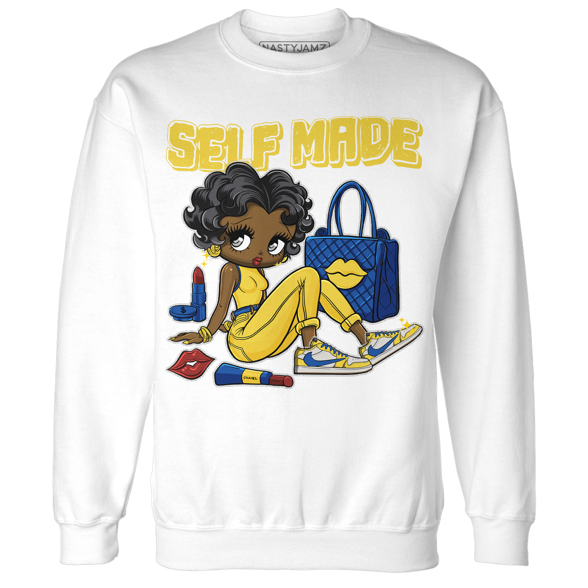 Low OG Canary TVSC 1s Sweatshirt Match Sneaker Girl Selfmade - NastyJamz