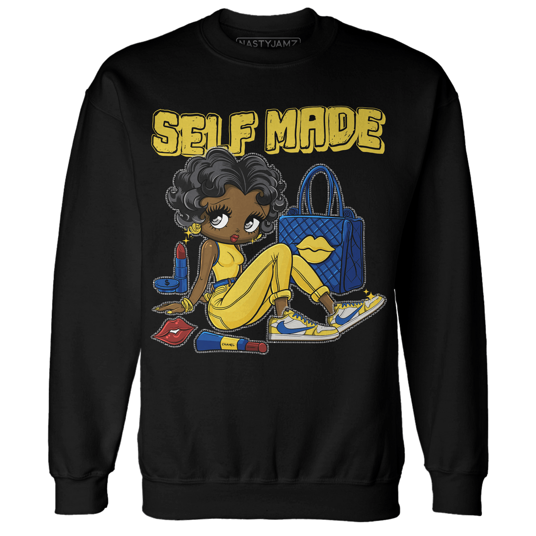 Low OG Canary TVSC 1s Sweatshirt Match Sneaker Girl Selfmade - NastyJamz