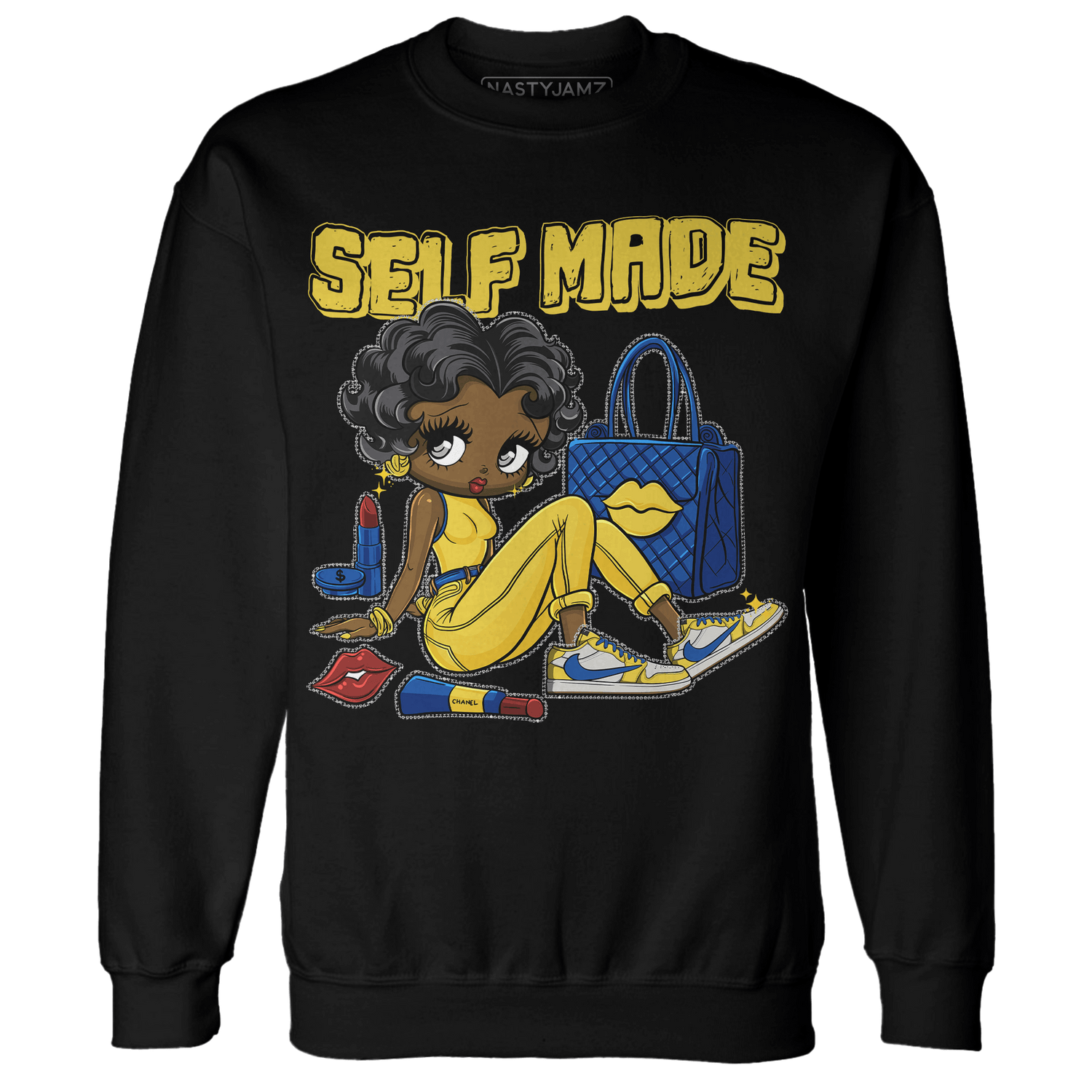 Low OG Canary TVSC 1s Sweatshirt Match Sneaker Girl Selfmade - NastyJamz