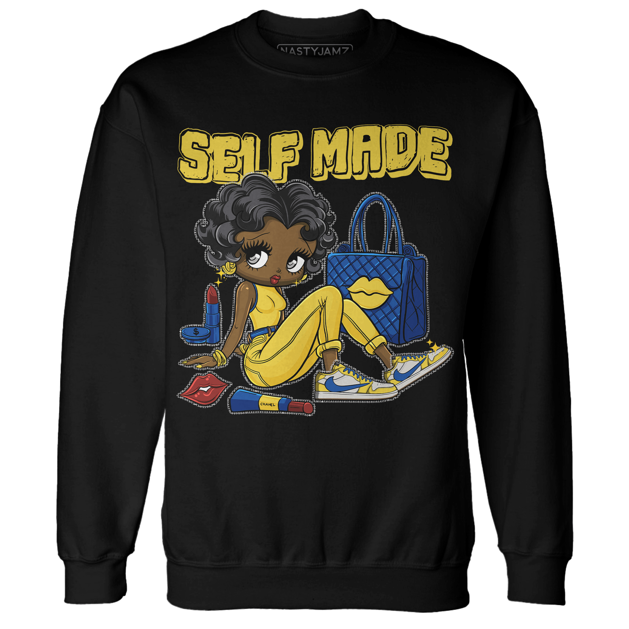 Low OG Canary TVSC 1s Sweatshirt Match Sneaker Girl Selfmade - NastyJamz
