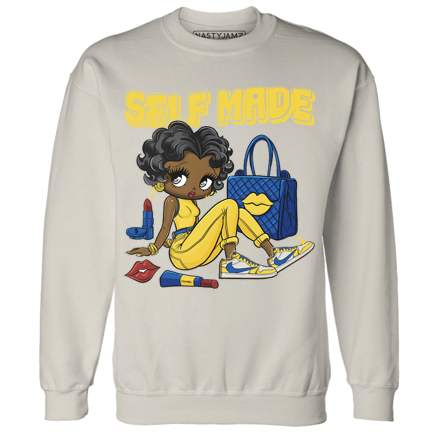 Low OG Canary TVSC 1s Sweatshirt Match Sneaker Girl Selfmade - NastyJamz