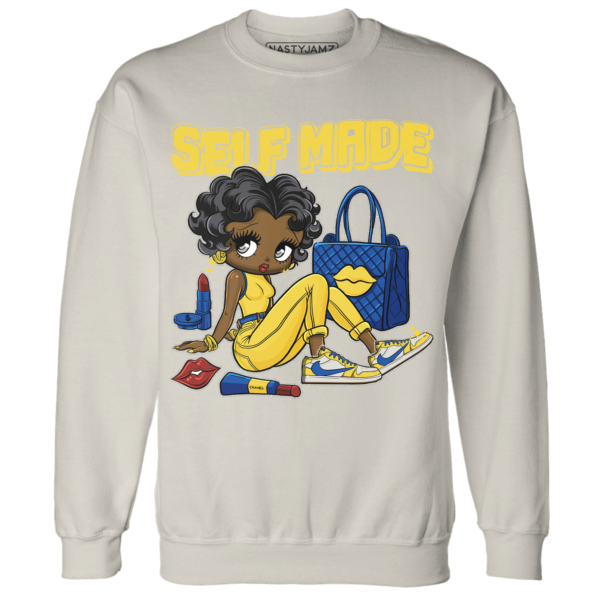 Low OG Canary TVSC 1s Sweatshirt Match Sneaker Girl Selfmade - NastyJamz