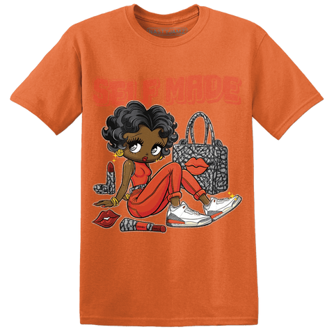 Georgia-Peach-3s-T-Shirt-Match-Sneaker-Girl-Selfmade