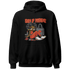 Georgia Peach 3s Hoodie Match Sneaker Girl Selfmade - NastyJamz