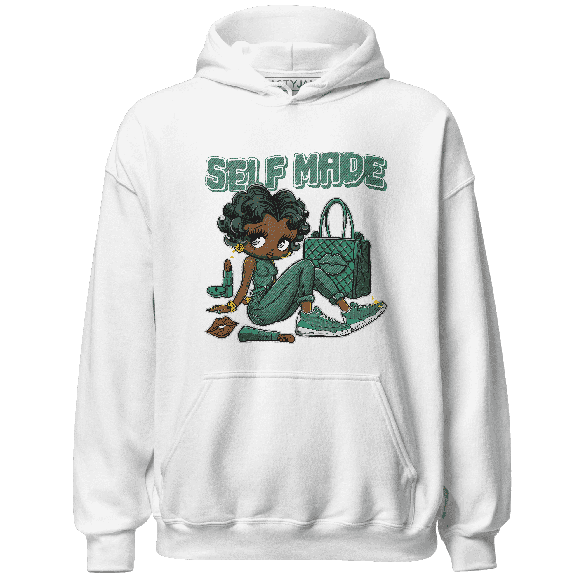 Nina CN Abney 3s Hoodie Match Sneaker Girl Selfmade - NastyJamz