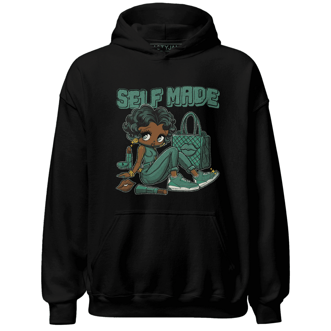 Nina CN Abney 3s Hoodie Match Sneaker Girl Selfmade - NastyJamz