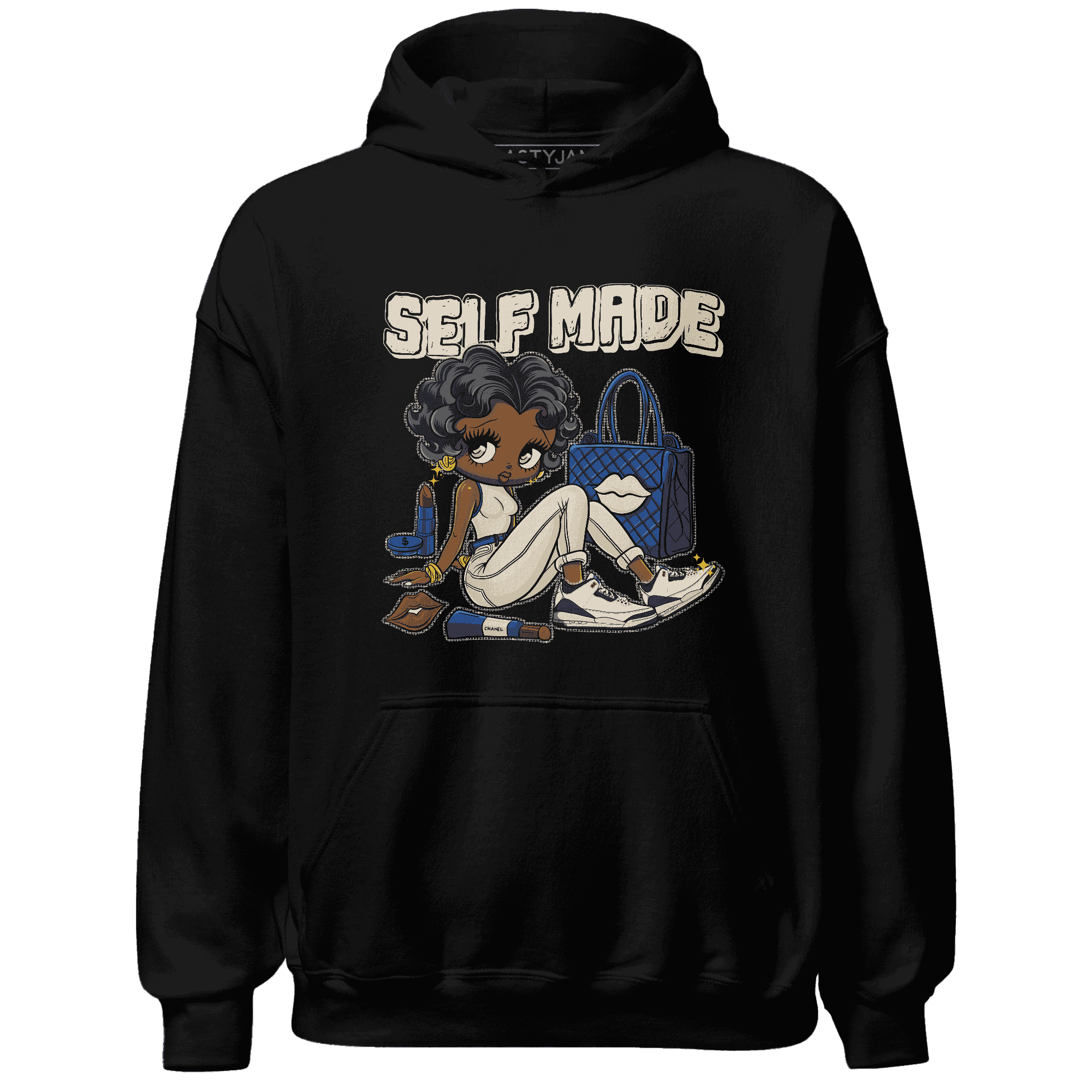 Quaiii 54s Hoodie Match Sneaker Girl Selfmade - NastyJamz