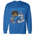 Industrial Blue 4s Sweatshirt Match Sneaker Girl Selfmade - NastyJamz