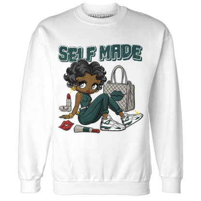 Oxidized Green 4s Sweatshirt Match Sneaker Girl Selfmade - NastyJamz