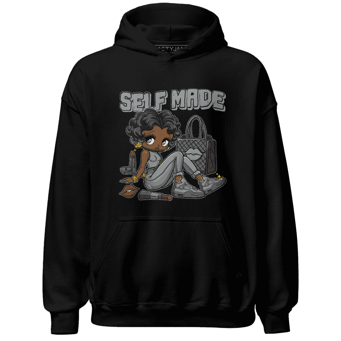 Paris Olympicsss 4s Hoodie Match Sneaker Girl Selfmade - NastyJamz