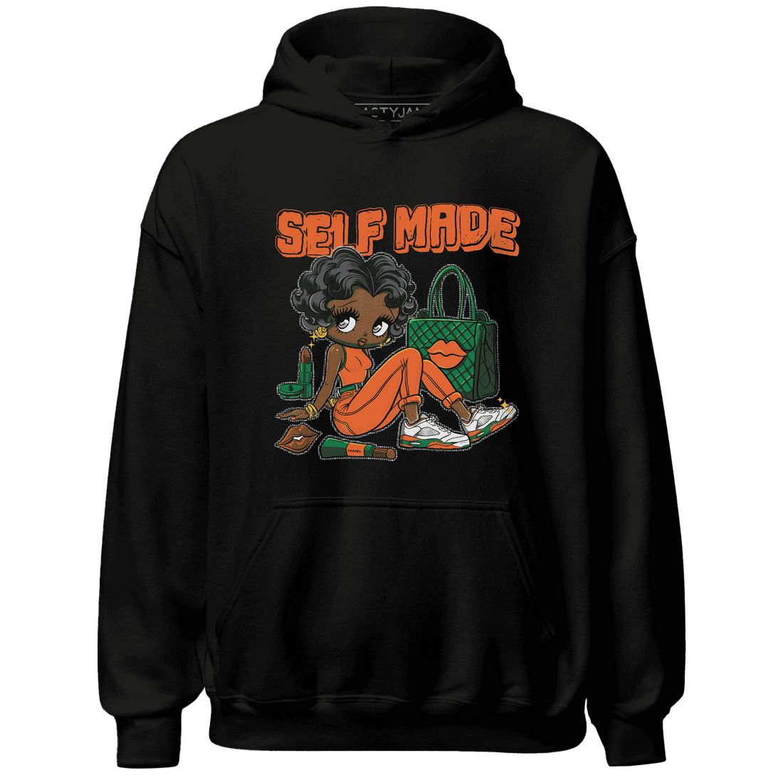 MAM Hurricanes 5s Hoodie Match Sneaker Girl Selfmade - NastyJamz