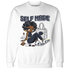 White-Navy-6s-Sweatshirt-Match-Sneaker-Girl-Selfmade