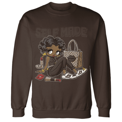 Dunk Low Baroque Brown Sweatshirt Match Sneaker Girl Selfmade - NastyJamz