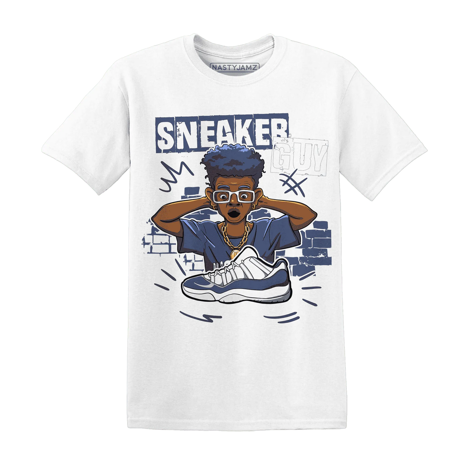 NastyJamz-Low-Diffused-Blue-11s-T-Shirt-Match-Sneaker-Guy-Collector