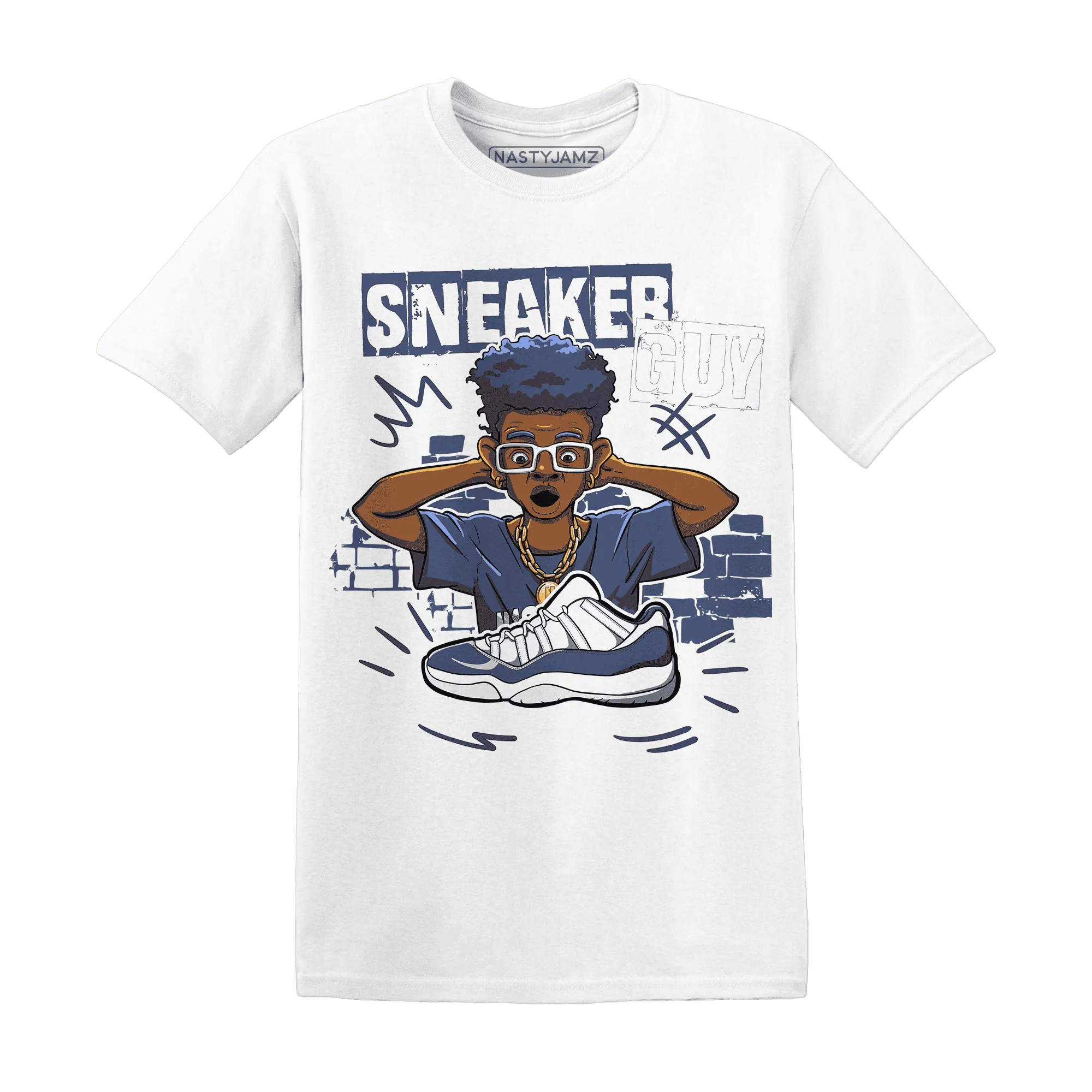 NastyJamz-Low-Diffused-Blue-11s-T-Shirt-Match-Sneaker-Guy-Collector