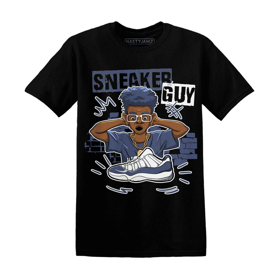 NastyJamz-Low-Diffused-Blue-11s-T-Shirt-Match-Sneaker-Guy-Collector