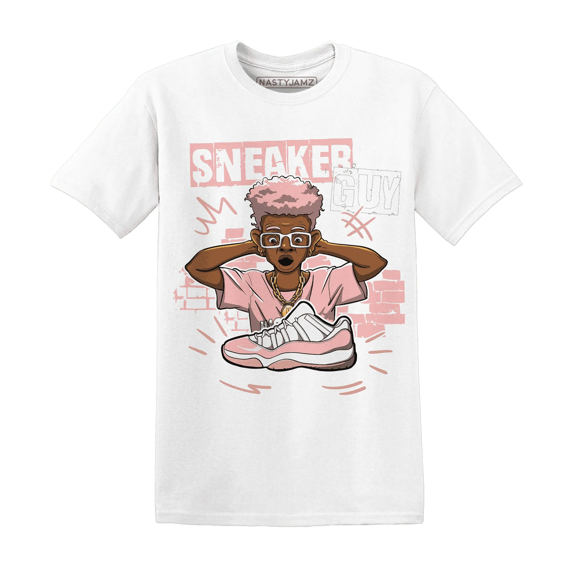 NastyJamz-Low-Legend-Pink-11s-T-Shirt-Match-Sneaker-Guy-Collector