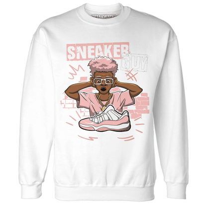 NastyJamz-Low-Legend-Pink-11s-Sweatshirt-Match-Sneaker-Guy-Collector