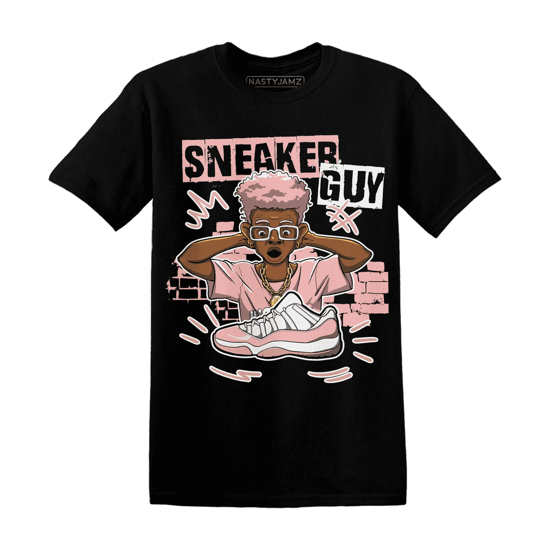NastyJamz-Low-Legend-Pink-11s-T-Shirt-Match-Sneaker-Guy-Collector