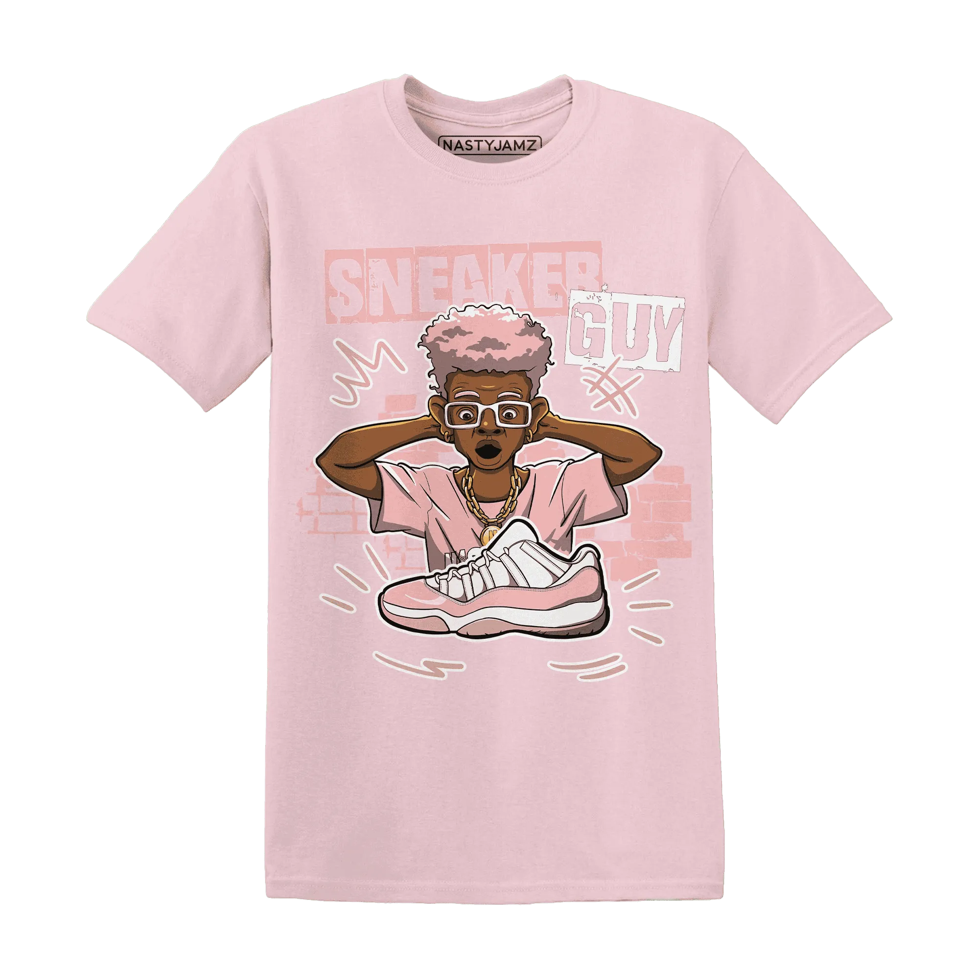 NastyJamz-Low-Legend-Pink-11s-T-Shirt-Match-Sneaker-Guy-Collector