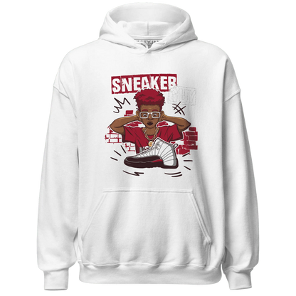 NastyJamz-Retro-Red-Taxi-12s-Hoodie-Match-Sneaker-Guy-Collector