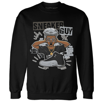 NastyJamz-Wolf-Grey-12s-Sweatshirt-Match-Sneaker-Guy-Collector