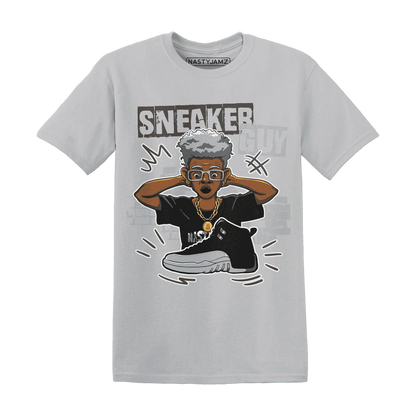 NastyJamz-Wolf-Grey-12s-T-Shirt-Match-Sneaker-Guy-Collector