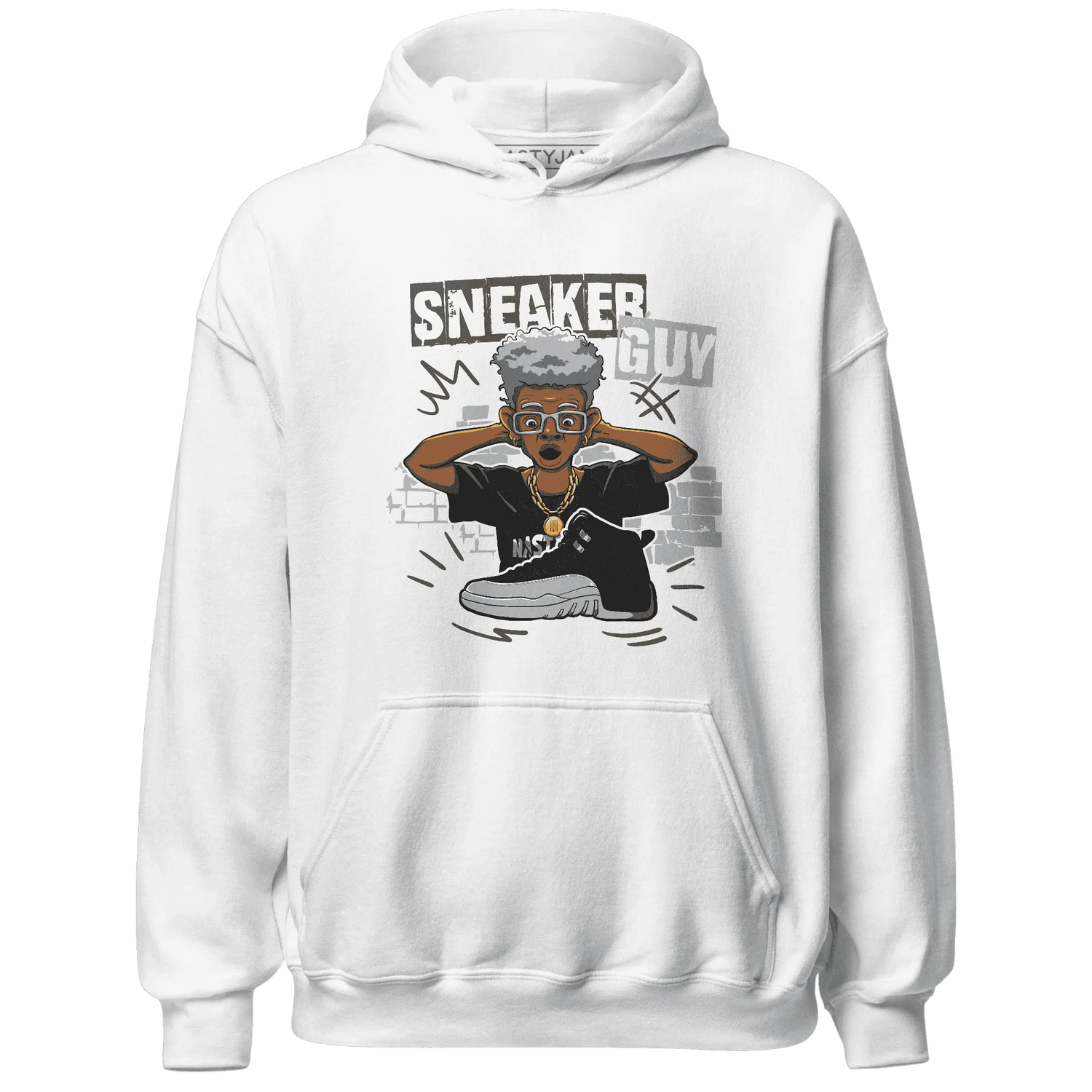 NastyJamz-Wolf-Grey-12s-Hoodie-Match-Sneaker-Guy-Collector