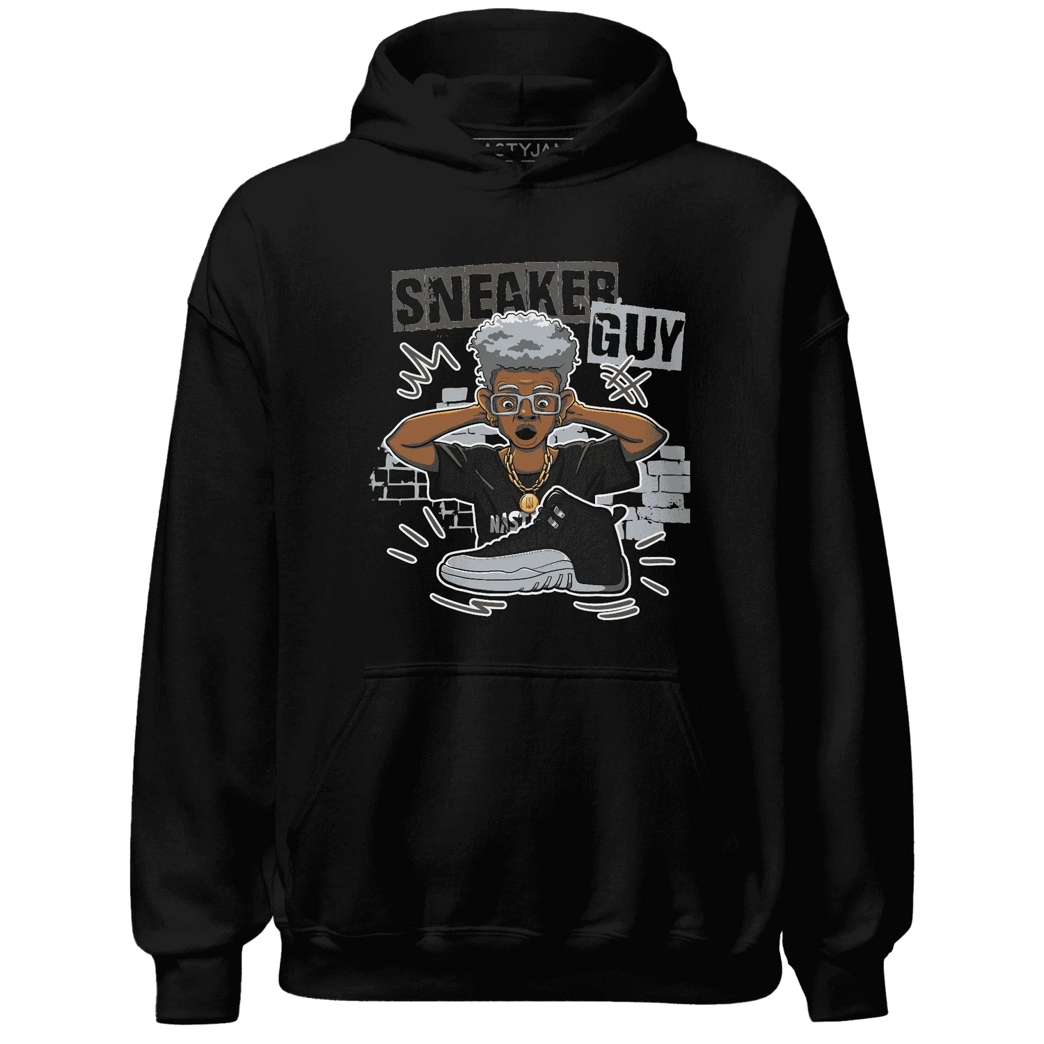NastyJamz-Wolf-Grey-12s-Hoodie-Match-Sneaker-Guy-Collector