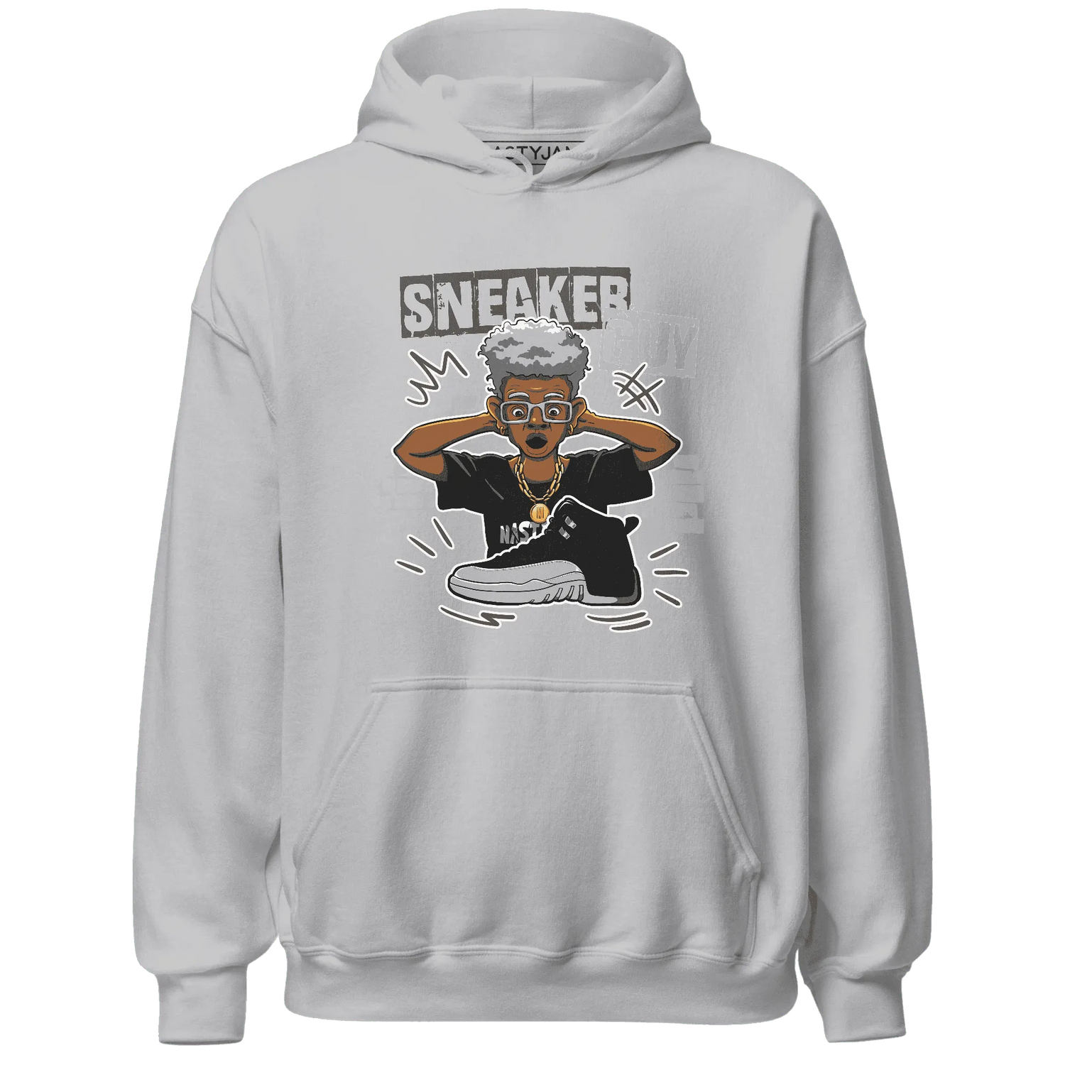 NastyJamz-Wolf-Grey-12s-Hoodie-Match-Sneaker-Guy-Collector