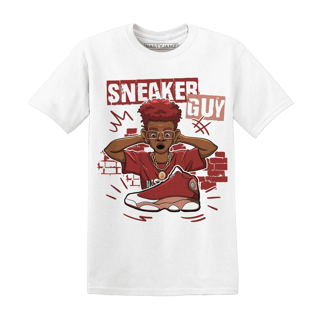 NastyJamz-Dune-Red-13s-T-Shirt-Match-Sneaker-Guy-Collector