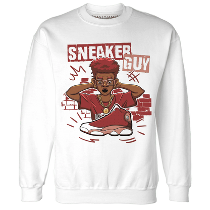 NastyJamz-Dune-Red-13s-Sweatshirt-Match-Sneaker-Guy-Collector