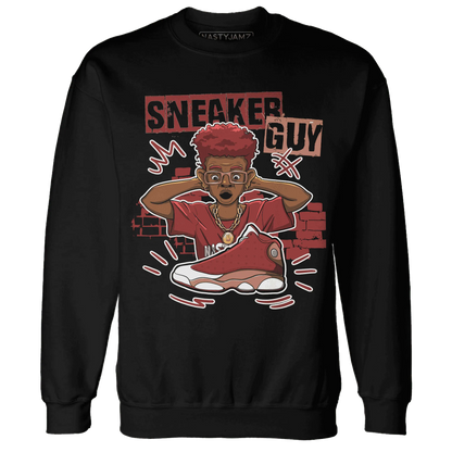 NastyJamz-Dune-Red-13s-Sweatshirt-Match-Sneaker-Guy-Collector