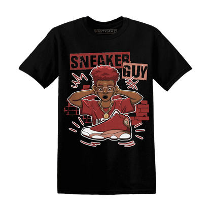 NastyJamz-Dune-Red-13s-T-Shirt-Match-Sneaker-Guy-Collector