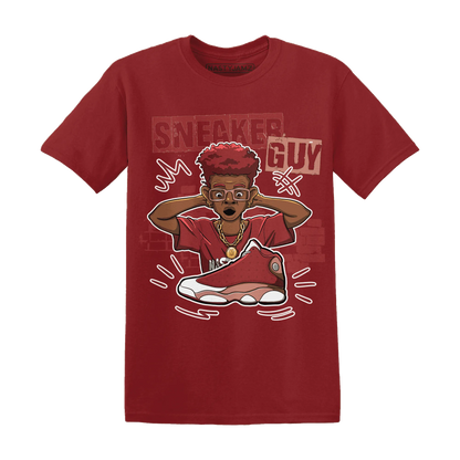 NastyJamz-Dune-Red-13s-T-Shirt-Match-Sneaker-Guy-Collector