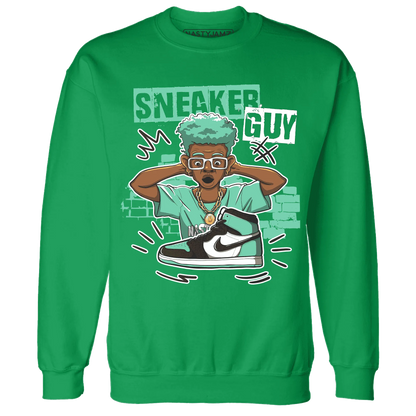 NastyJamz-High-OG-Green-Glow-1s-Sweatshirt-Match-Sneaker-Guy-Collector