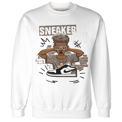 NastyJamz-Low-Mocha-1s-Sweatshirt-Match-Sneaker-Guy-Collector