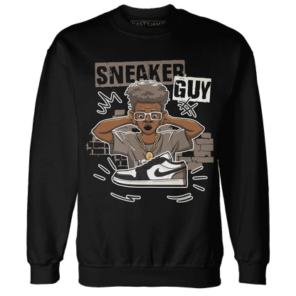NastyJamz-Low-Mocha-1s-Sweatshirt-Match-Sneaker-Guy-Collector