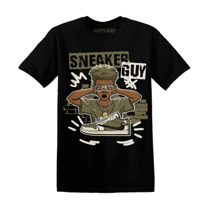NastyJamz-Medium-Olive-1s-T-Shirt-Match-Sneaker-Guy-Collector