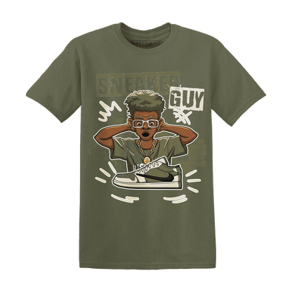 NastyJamz-Medium-Olive-1s-T-Shirt-Match-Sneaker-Guy-Collector
