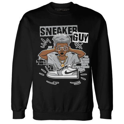 NastyJamz-Wolf-Grey-1s-Sweatshirt-Match-Sneaker-Guy-Collector