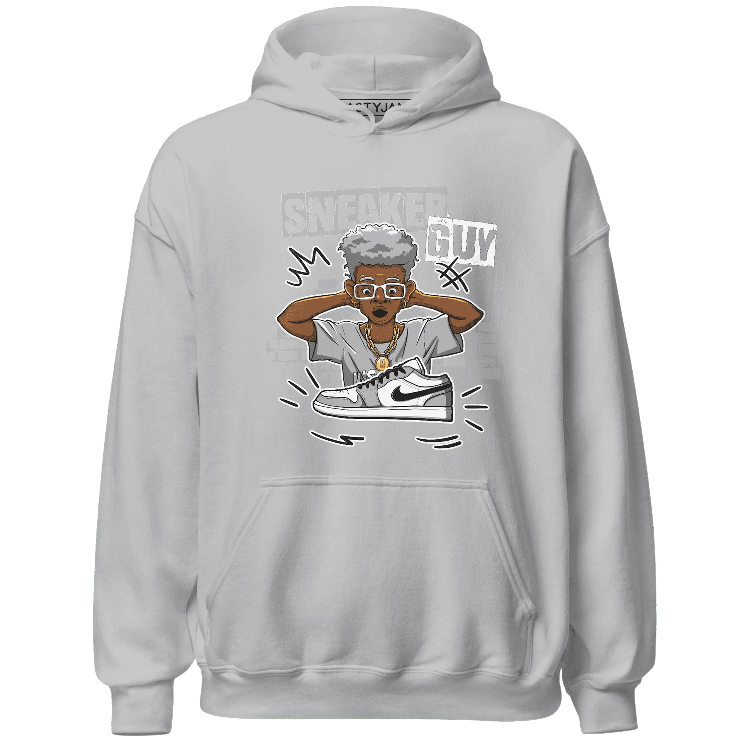 NastyJamz-Wolf-Grey-1s-Hoodie-Match-Sneaker-Guy-Collector